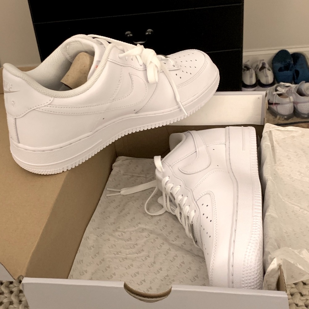 NIB White/White Nike Air Force 1 ‘07 Size 11.0 US